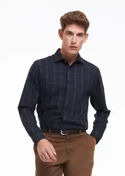 Woolworths Slim Fit Easy Care Cotton Rich Check Shirt offer
