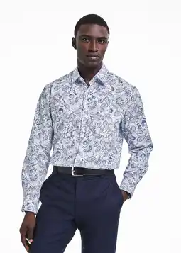 Woolworths Regular Fit Easy Care Paisley Shirt offer
