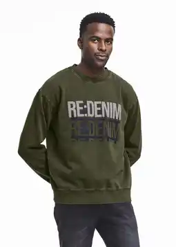 Woolworths Overdyed Regular Fit Graphic Sweatshirt offer