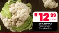 Take 'n Pay CAULIFLOWER offer