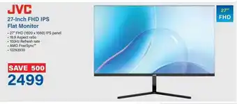 Incredible Connection JVC 27-Inch FHD IPS Flat Monitor offer