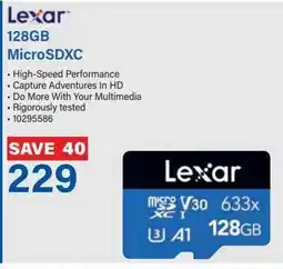 Lexar 128GB MicroSDXC