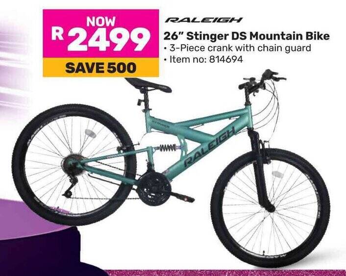 26" Stinger DS Mountain Bike offer at Game