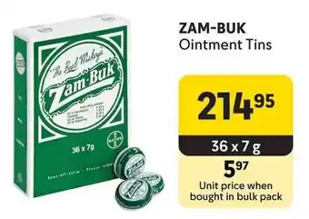 Makro ZAM-BUK Ointment Tins offer