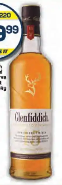 Pick n Pay Glenfiddich 15-Year-Old Solera Reserve Single Malt Scotch Whisky 750ml offer