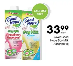Save Hyper Clover Good Hope Soy Milk Assorted 1lt offer