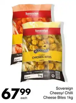 Save Hyper Sovereign Cheesy/Chilli Cheese Bites 1kg offer