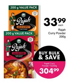 Save Hyper Rajah Curry Powder 200g offer