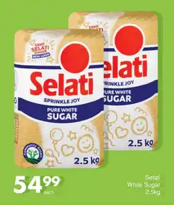 Selati White Sugar 2.5kg