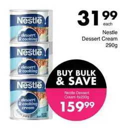 Save Hyper Nestle Dessert Cream 290g offer