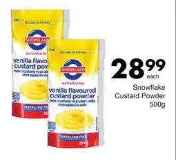Snowflake Custard Powder 500g