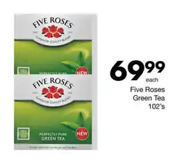 Save Hyper Five Roses Green Tea 102's offer