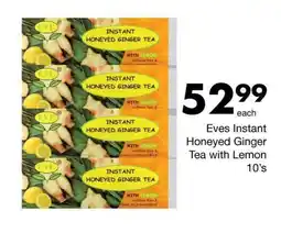 Save Hyper Eves Instant Honeyed Ginger Tea with Lemon 10's offer