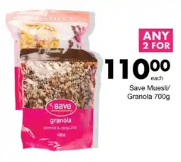 Save Muesli/ Granola 700g