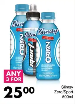 Slimsy Zero/Sport 500ml