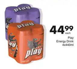 Save Hyper Play Energy Drink 4x440ml offer