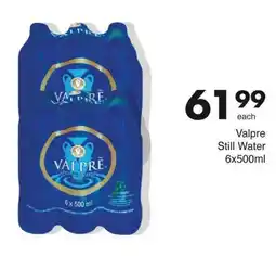 Valpre Still Water 6x500ml