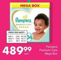 Save Hyper Pampers Premium Care Mega Box offer
