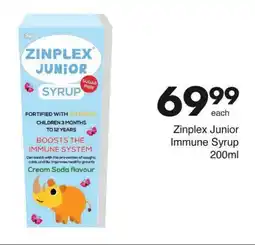 Save Hyper Zinplex Junior Immune Syrup 200ml offer