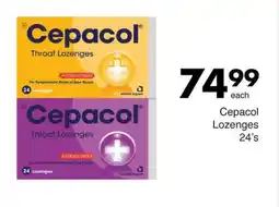 Cepacol Lozenges 24's