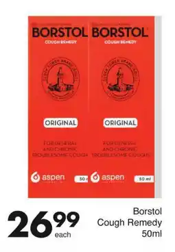 Save Hyper Borstol Cough Remedy 50ml offer