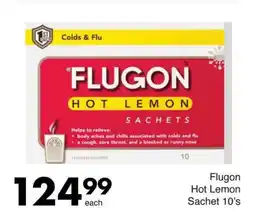 Save Hyper Flugon Hot Lemon Sachet 10's offer