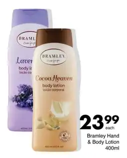 Bramley Hand & Body Lotion 400ml