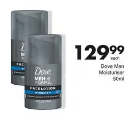 Save Hyper Dove Men Moisturiser 50ml offer
