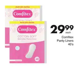 Save Hyper Comfitex Panty Liners offer