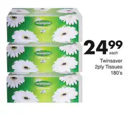 Save Hyper Twinsaver 2ply Tissues offer