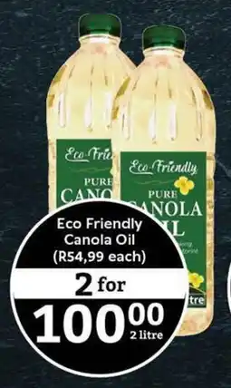 Oxford Freshmarket Eco Friendly Canola Oil offer