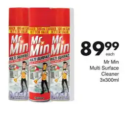 Save Hyper Mr Min Multi Surface Cleaner 3x300ml offer