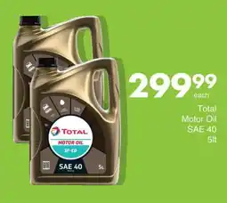 Save Hyper Total Motor Oil SAE 40 5lt offer