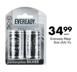 Save Hyper Eveready R6pp Size (AA) 4's offer