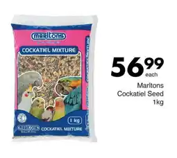 Save Hyper Marltons Cockatiel Seed 1kg offer