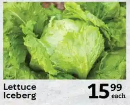 Oxford Freshmarket Lettuce Iceberg offer
