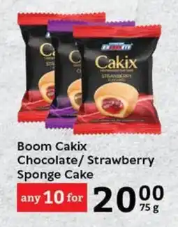 Oxford Freshmarket Boom Cakix Chocolate/Strawberry Sponge Cake offer