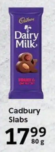 Oxford Freshmarket Cadbury Slabs offer