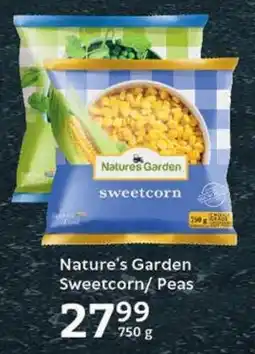 Oxford Freshmarket Nature's Garden Sweetcorn/Peas offer
