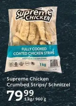 Oxford Freshmarket Supreme Chicken Crumbed Strips/ Schnitzel offer