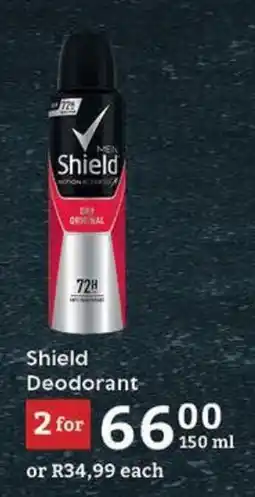 Oxford Freshmarket Shield Deodorant offer