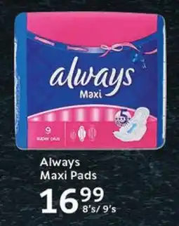 Oxford Freshmarket Always Maxi Pads offer