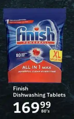Oxford Freshmarket Finish Dishwashing Tablets offer