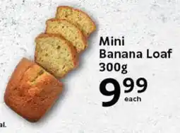 Oxford Freshmarket Mini Banana Loaf 300g offer
