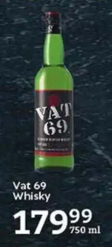 Oxford Freshmarket Vat 69 Whisky offer