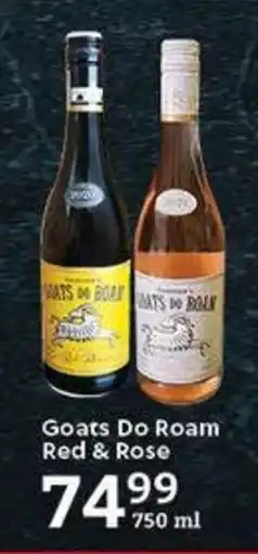 Oxford Freshmarket Goats Do Roam Red & Rose offer