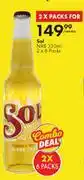 Sol NRB 330ml-2 x 6 Packs