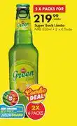 Super Bock Limao NRB 330ml-2 x 6 Packs