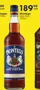 Liquor City Montego Dark Rum-750ml Each offer