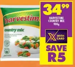 Shoprite HARVESTIME COUNTRY MIX 900g offer